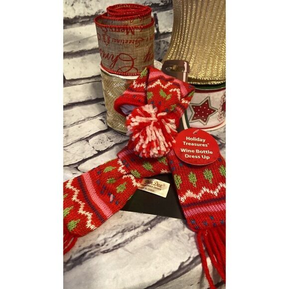 Mixed Lot Vintage Rolls Holiday Christmas Ribbon/Very Beautiful Ribbons! - Picture 1 of 4